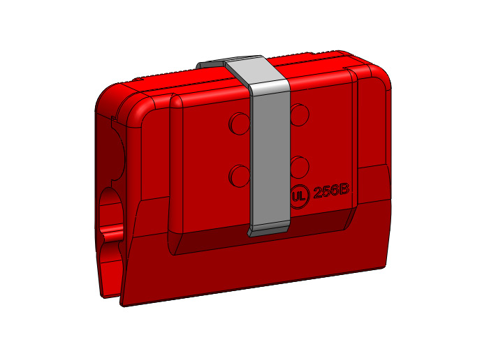 8-Bar Power Feed,  90A Kit, Red Polyester High Heat Case