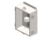 Junction Box, NEMA 4X With Terminals For 4-Pole Power (45A), 10