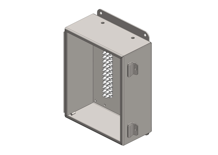 Junction Box, NEMA 4X, With Terminals For 12-Pole Control, 14