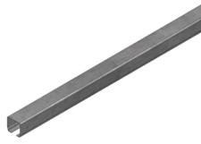 Standard Duty C-Track Festoon Cross Arm Support Channel, Galvanized Steel, 40x40x1000-ST-SV