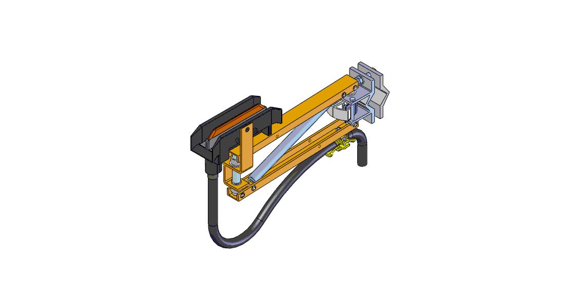 813 Series Conductor Rail Current Collector 1 Pole 250Amp PE H GA