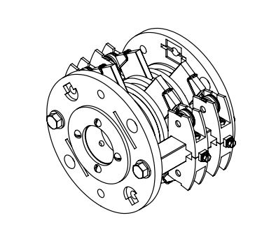 Slip Ring 1.5B 35Amp 4 Collector