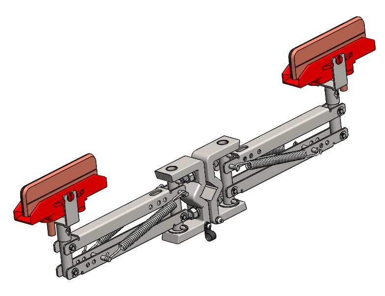 Hevi-Bar II, Collector, 250A, Tandem, J-Head, C-Base, Stainless Steel (for 500A bar)