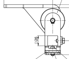 210 Series Towing Trolley with Rope Guidance - Round Cable Or Hose