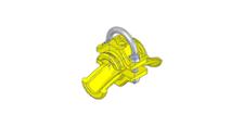 Festoon, Misc Hardware, CABLE CLIP 37-50 MM