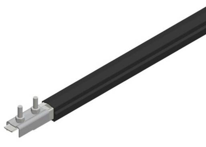 Safe-Lec 2 Conductor Bar 315A AL/SS, Black UV Resistant PVC Cover, w/ Splice Joint, 4.5M