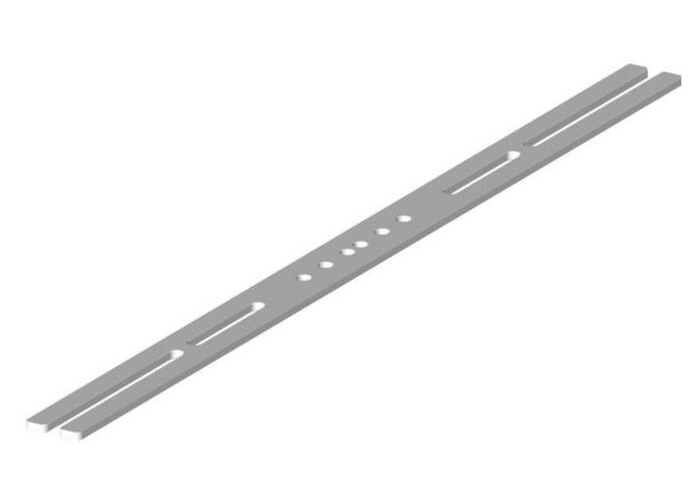 Safe-Lec 2 Bracket, Flange, Double-Sided, 27.6