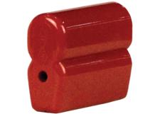 8-Bar End Cap, Red Lexan Medium Heat For 40A, 110A, and 350A Bar