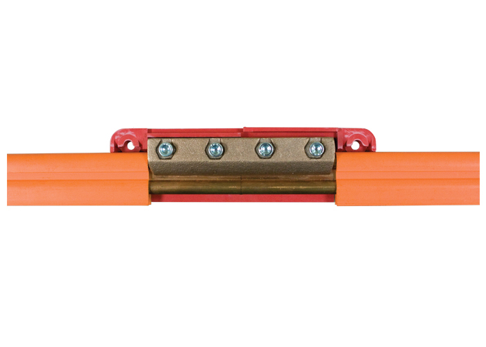 8-Bar Connector Clamp, Case Only, for 500A Solid Copper