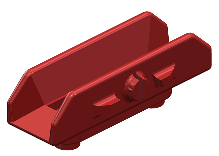 8-Bar Collector Parts, Case, 30A, J-Head, Red Lexan