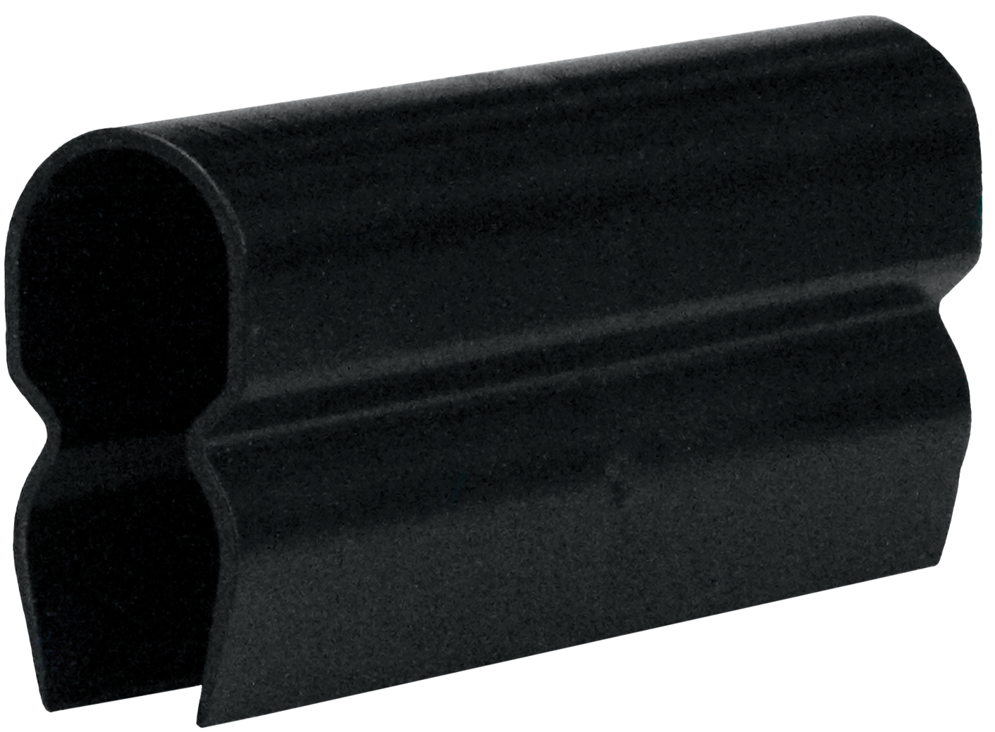 8-Bar Joint Cover, Black UV Resistant PVC, 3.5 inch L