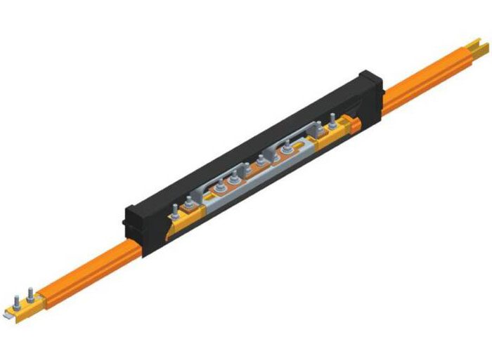 Safe-Lec 2 Expansion Section, 400A Copper, Orange PVC Cover, w/ Splice Joint, 4.5M