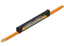 Safe-Lec 2 Expansion Section, 400A Copper, Orange PVC Cover, w/ Splice Joint, 4.5M