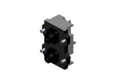 80 Series Pendant Switch, Momentary 2-no 2-nc w/o Interlock, Single-speed