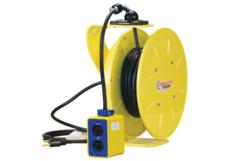 1200 Series PowerReel® - 12AWG / 3 Conductors w/ Receptacle Box, Dual 20A/125 V 25FT Length
