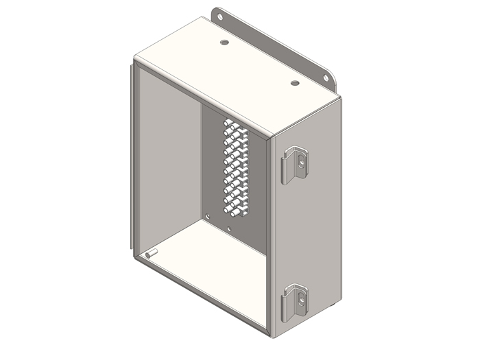 Junction Box, NEMA 12, With Terminals For 12-Pole Control, 10