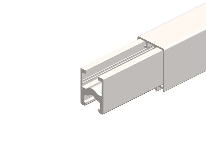 812 Series Conductor Rail, Aluminum 200A PPOPH 4M Length